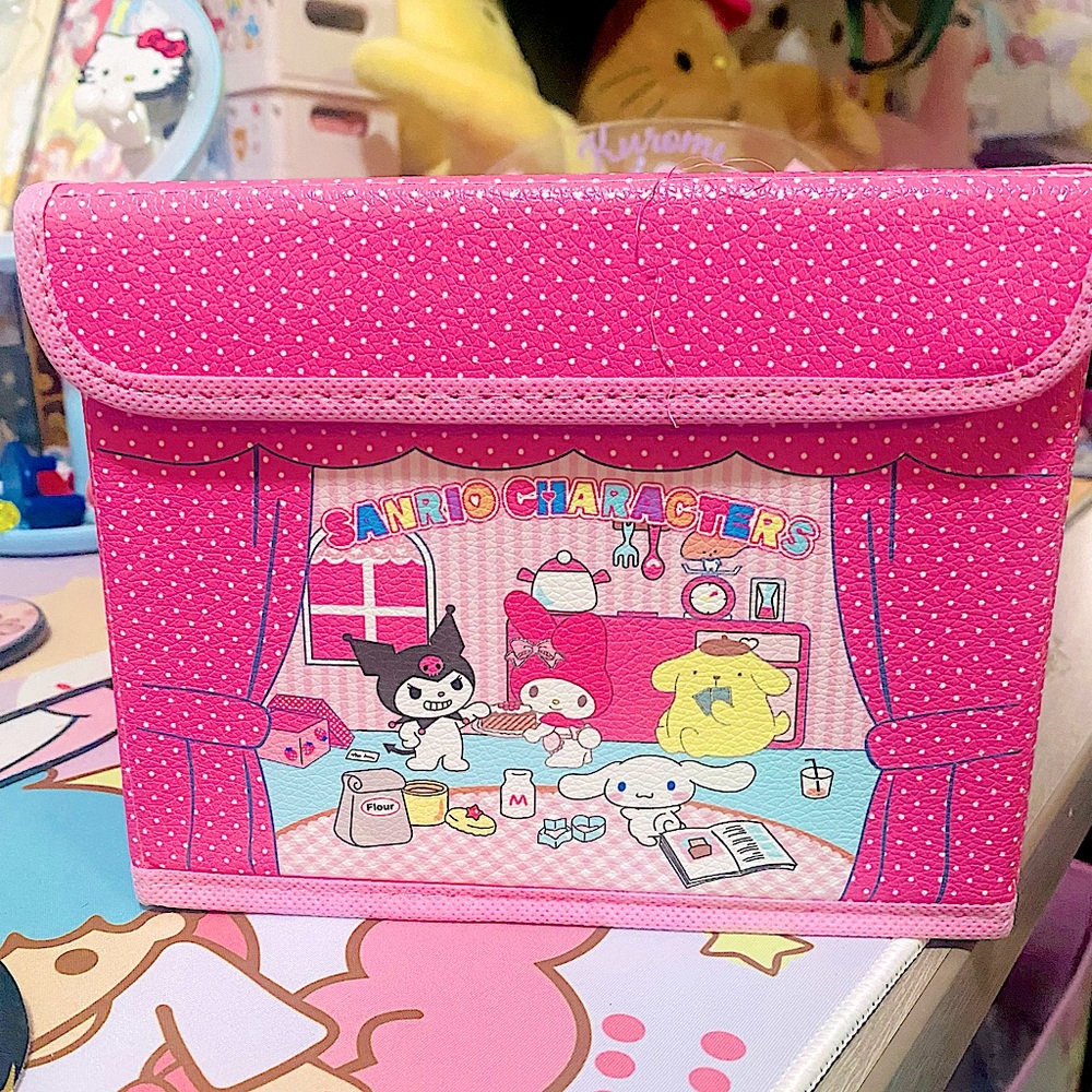 Sanrio characters storage bin